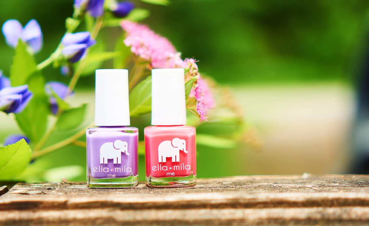 ella+mila Professional Nail Polish Set – 10 Quick-Dry, Vegan & Non-Toxic, 0.24 fl oz Each