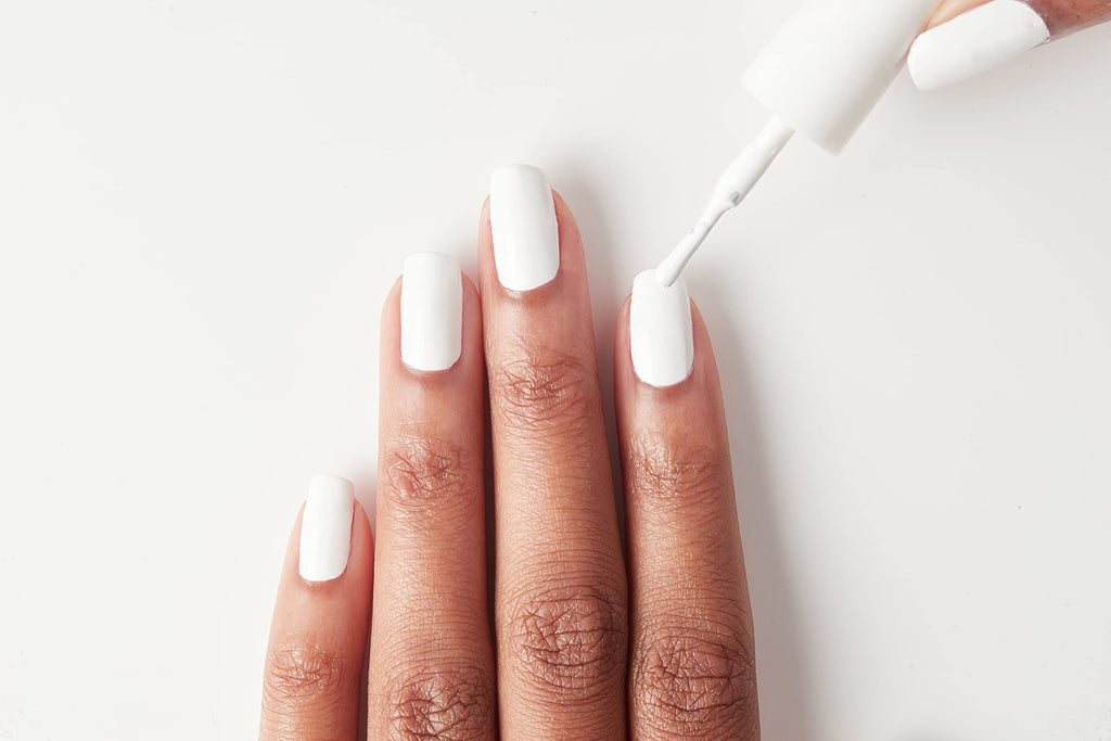 ella+mila Pure Love Quick-Dry White Nail Polish – Long-Lasting & Chip-Resistant, 0.45 oz
