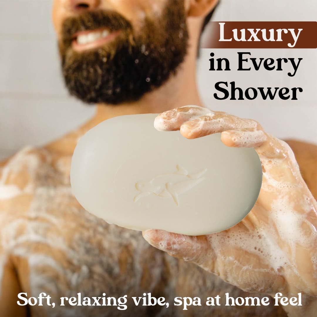 Elliqua No.0 Unscented Triple-Milled Body Bar Soap | Made in USA, Vegan, Plastic-Free