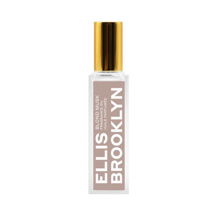 Ellis Brooklyn Blond Musk Perfume Oil Roll-On for Women – Clean White Musk, Bergamot, Violet Petal, Waterlily, Rose & Vanilla Orchid, 15ml