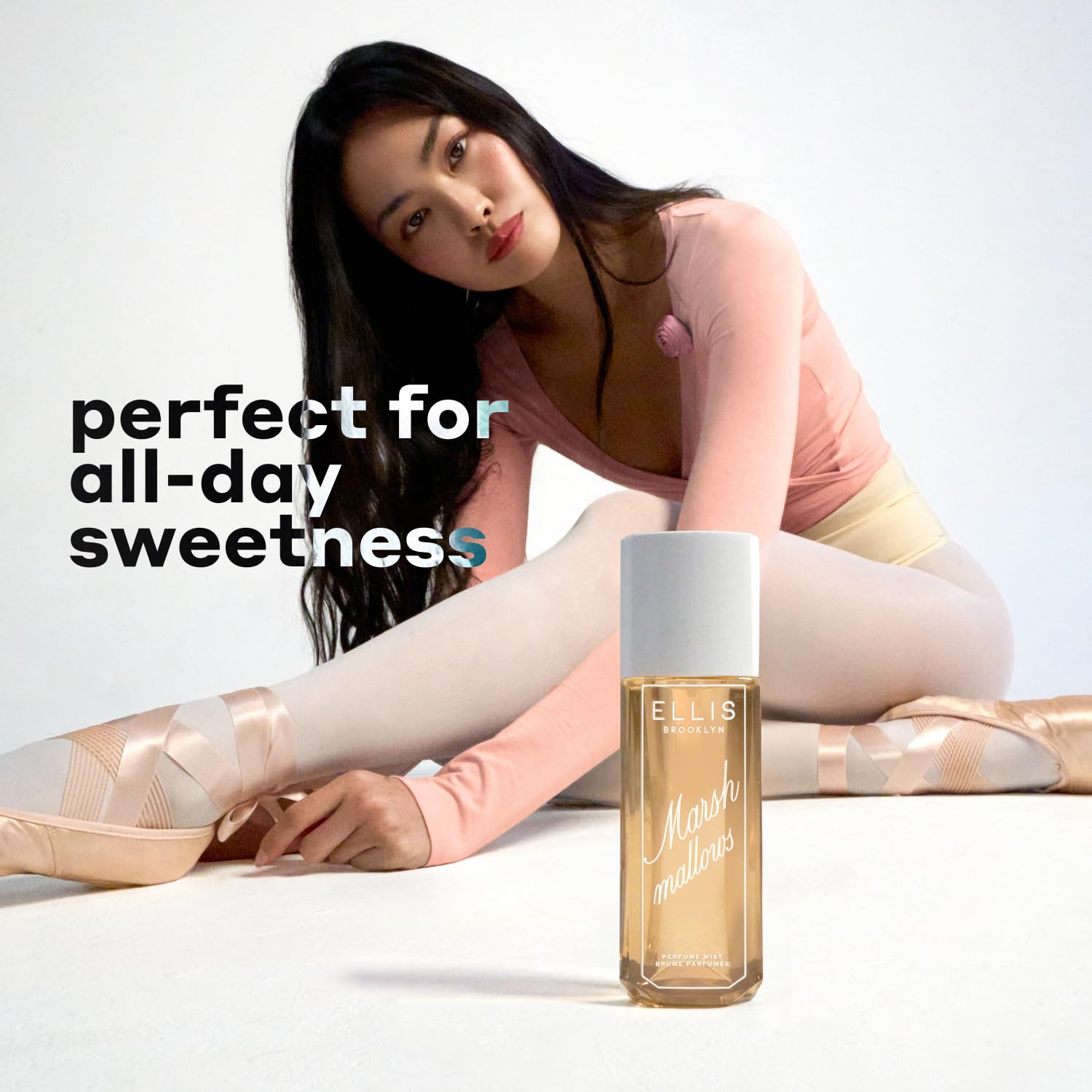 Ellis Brooklyn MARSHMALLOWS Perfume Mist – Vegan, Recycled Packaging, Marshmallow & Caramel Scent, 90ml