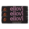 Ellovi Coffee Lip Butter – 3-Pack Natural Lip Balm, 6 Vegan Ingredients