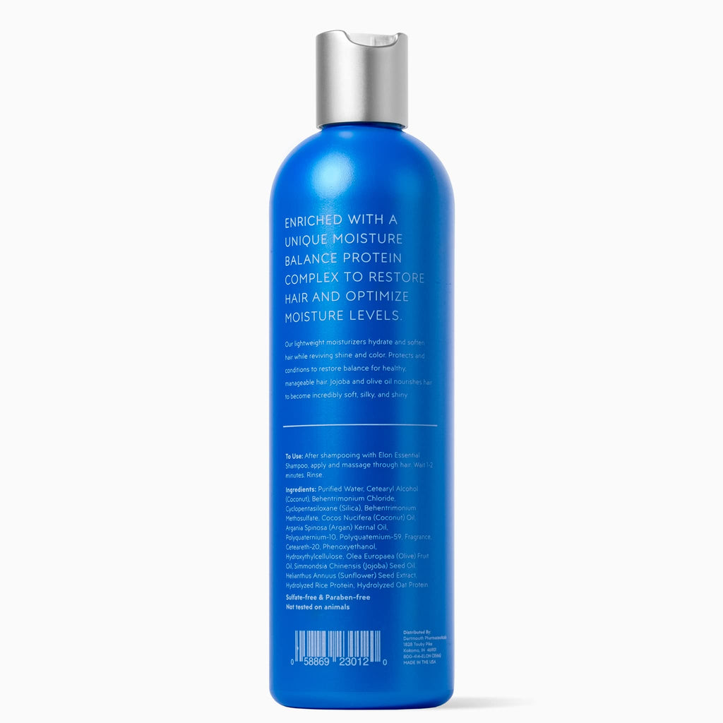 Elon Sulfate-Free Shampoo & Conditioner Set (12oz) – Color Safe, Paraben Free