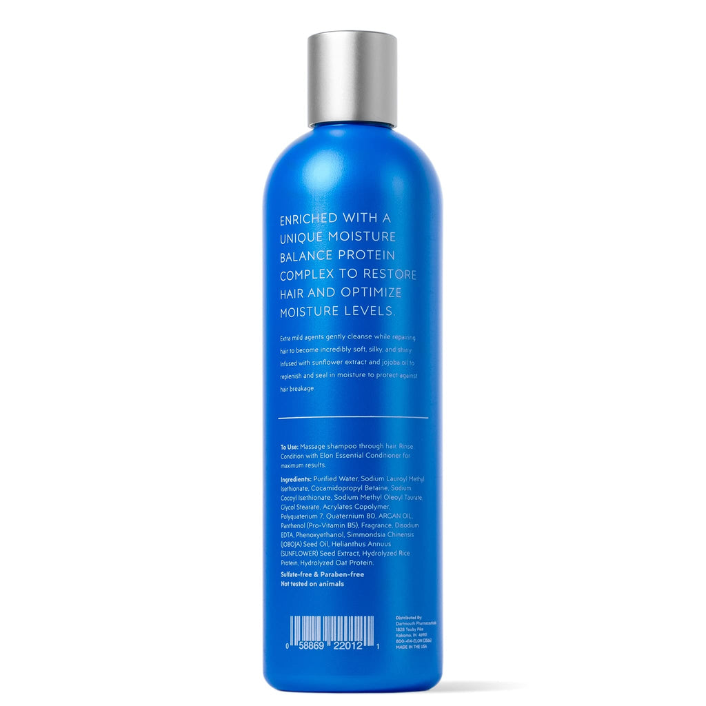 Elon Sulfate-Free Shampoo & Conditioner Set (12oz) – Color Safe, Paraben Free
