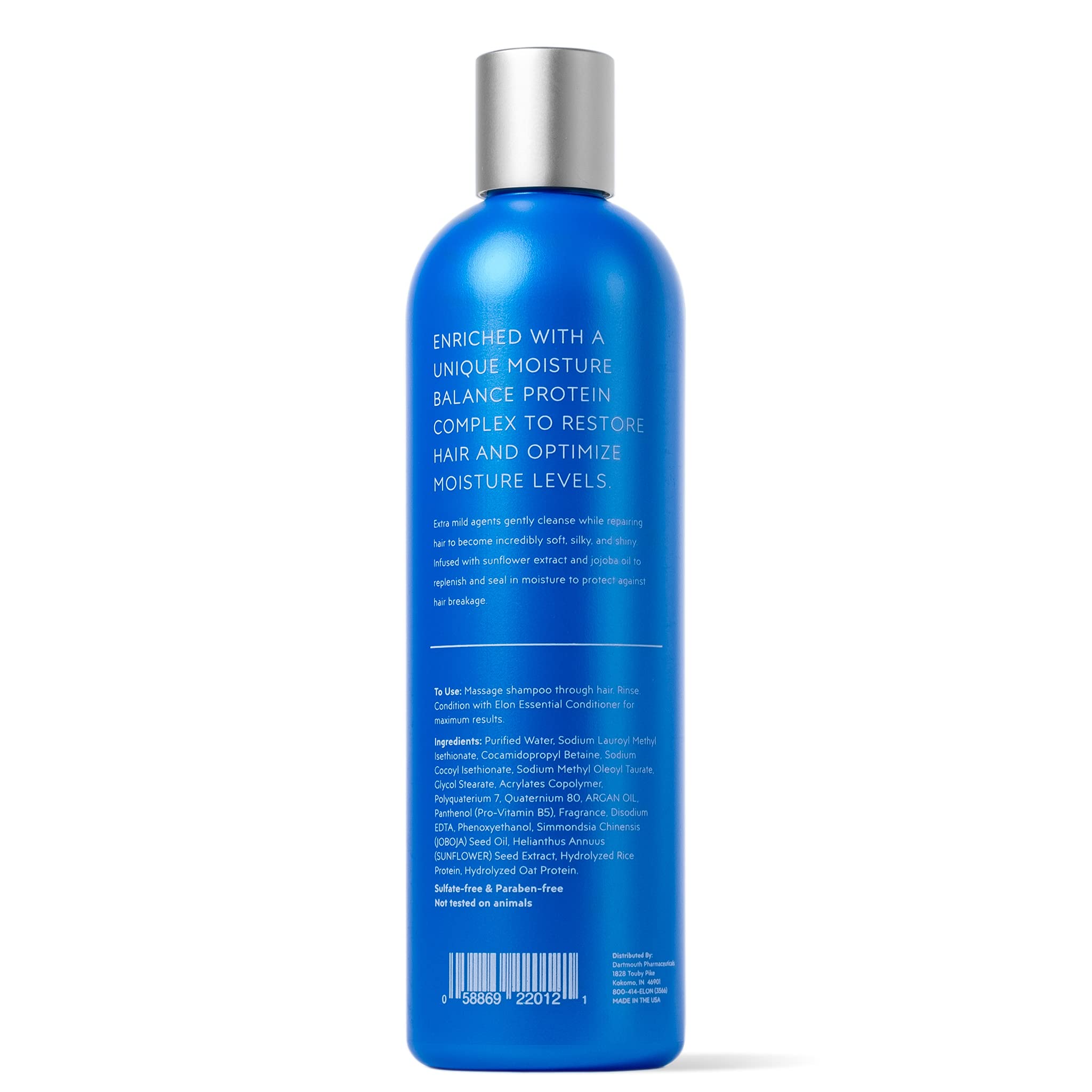 Elon Sulfate-Free Shampoo & Conditioner Set (12oz) – Color Safe, Paraben Free
