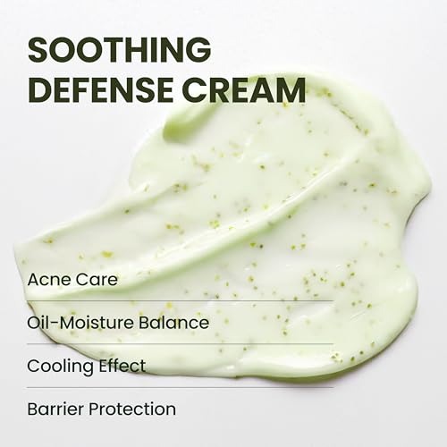 elravie HyCicaMue Defence Cream | Barrier Repair Moisturizer with Cica & Hyaluronic Acid | Korean Skincare