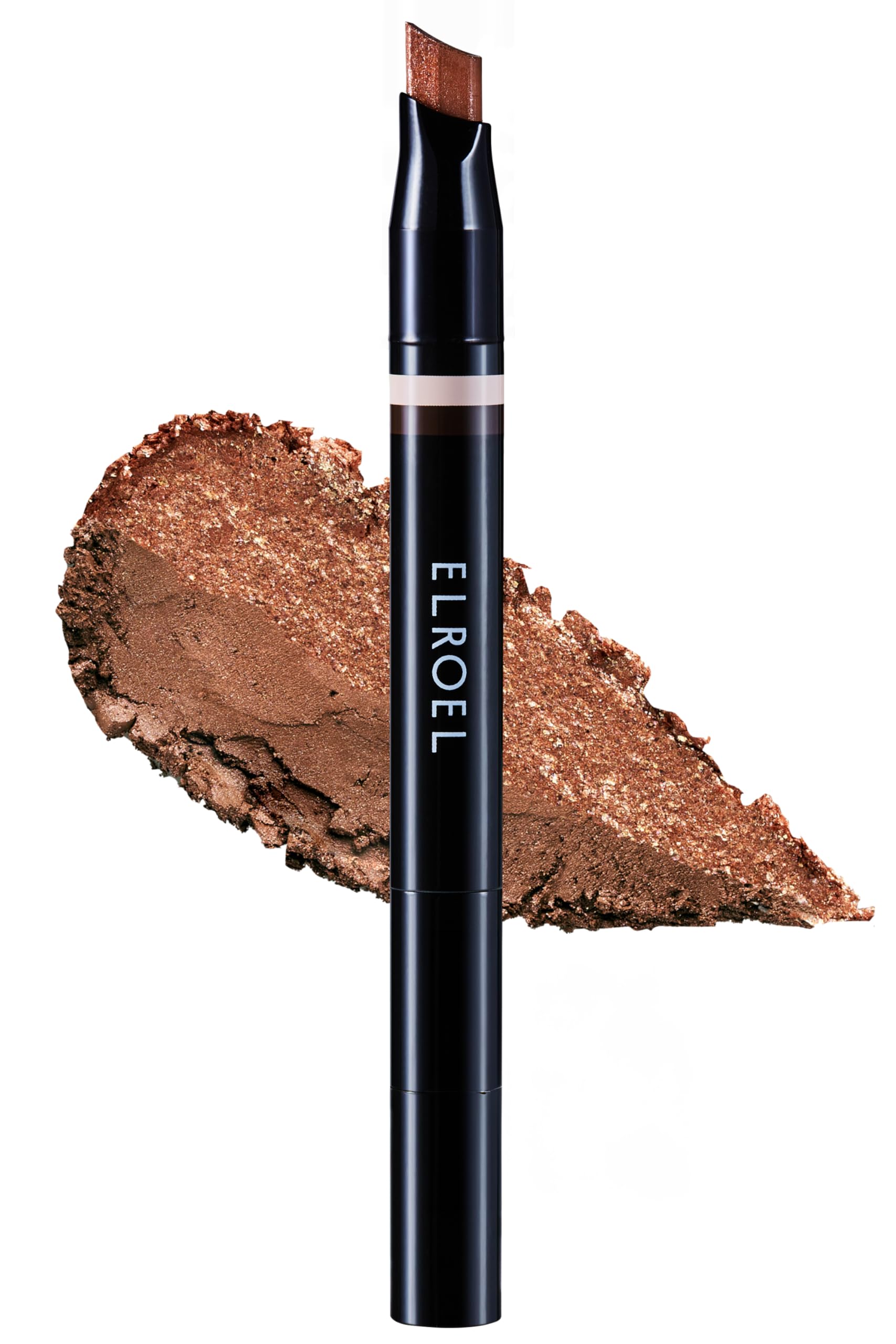 ELROEL Blanc Double Shadow Stick - 48HR Dual-Tone Eye Shadow Pencil | Waterproof & Smudge-Proof