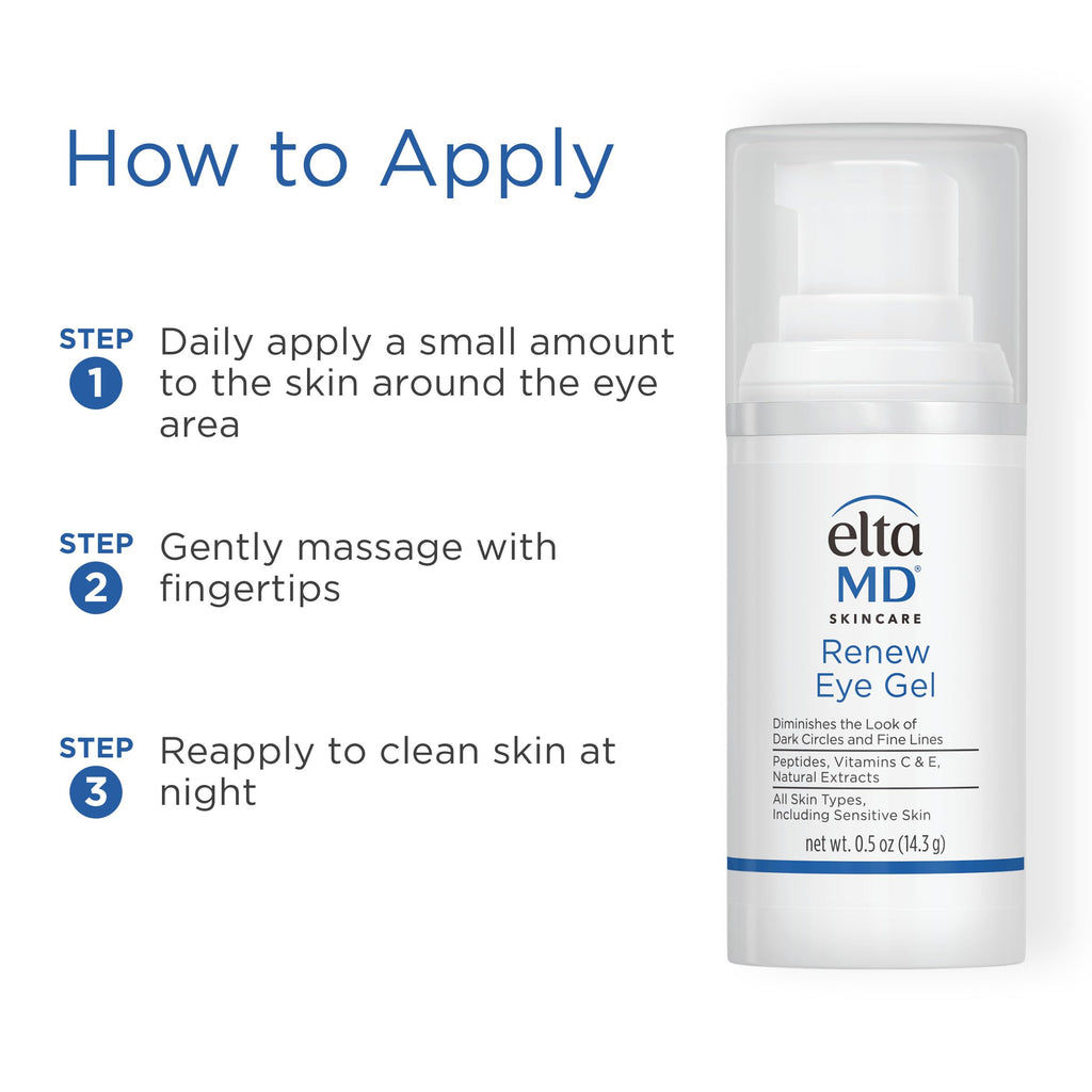 EltaMD Skin Care Facial Care Set — Recovery Amino Acid Cleanser & Renew Eye Gel (Trial Size)