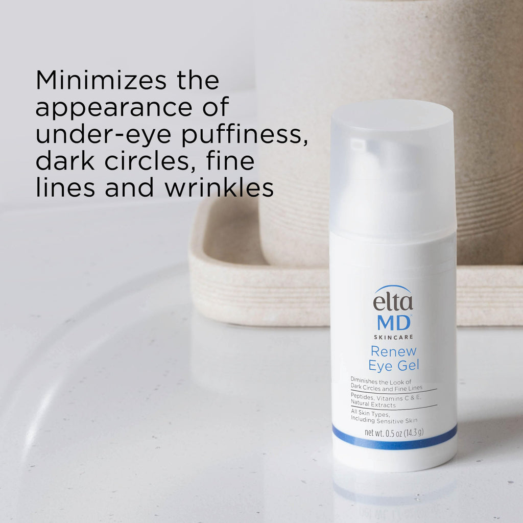 EltaMD Skin Care Facial Care Set — Recovery Amino Acid Cleanser & Renew Eye Gel (Trial Size)