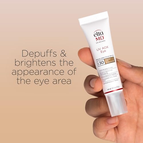 EltaMD UV AOX Eye Tint SPF 30 Mineral Sunscreen for Eye Area – 0.4 oz Tube