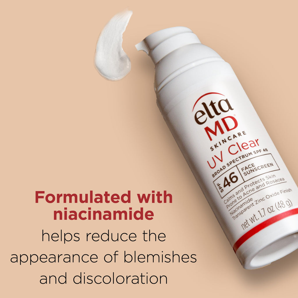 EltaMD UV Clear SPF 46 Oil-Free Sunscreen — Lightweight, Non-Greasy Protection for Acne-Prone Skin