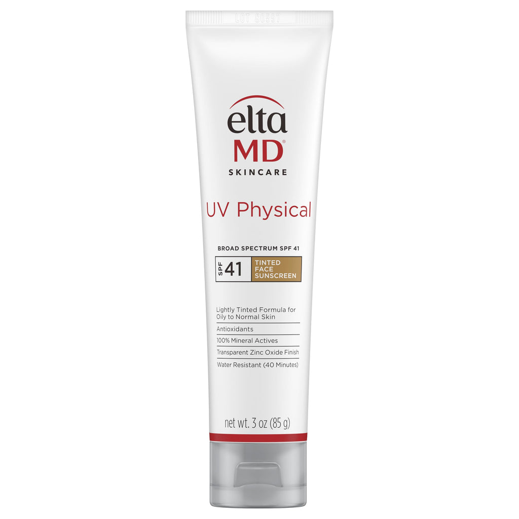 EltaMD UV Physical Tinted Face Sunscreen SPF 41 | Mineral, Matte Finish, 100% Mineral Actives