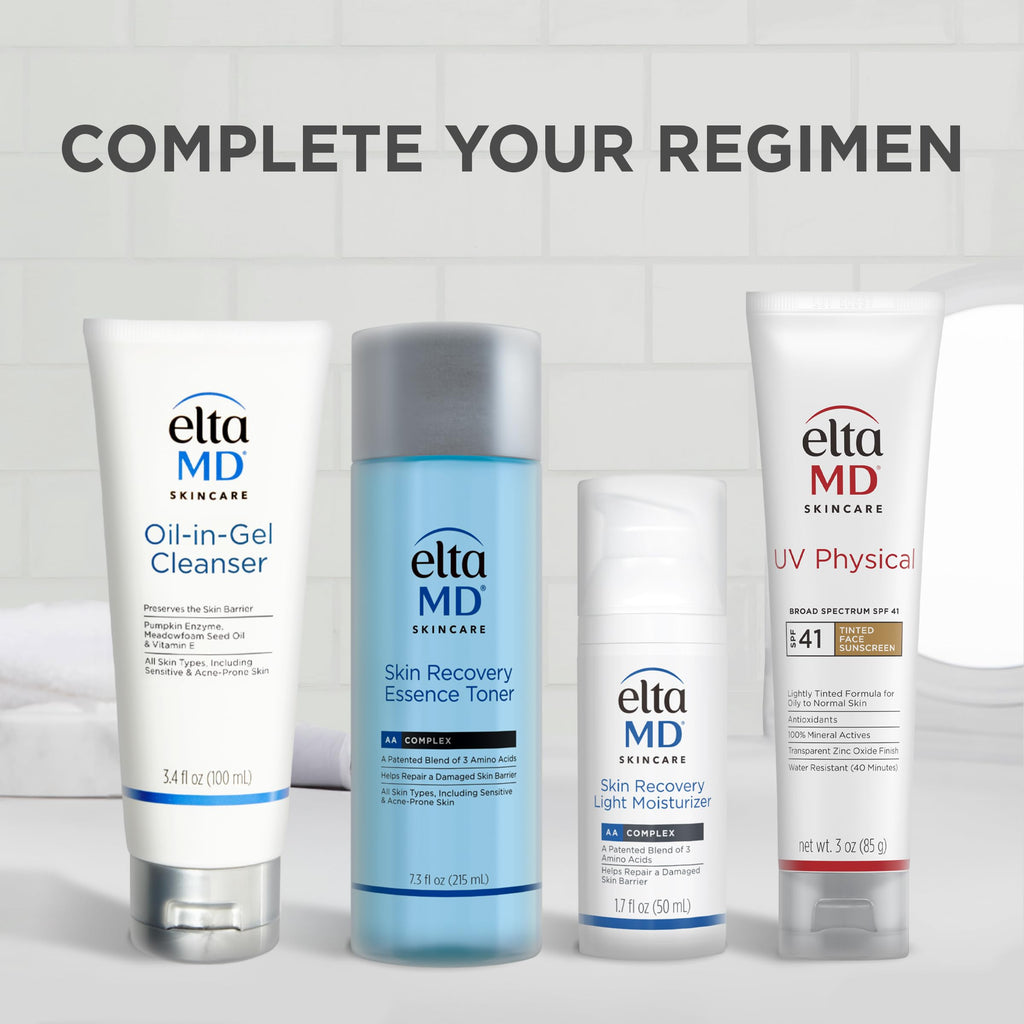 EltaMD UV Physical Tinted Face Sunscreen SPF 41 | Mineral, Matte Finish, 100% Mineral Actives