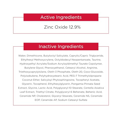 EltaMD UV Skin Recovery SPF 50 – All Mineral Zinc Oxide Sunscreen for Sensitive Skin