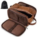 Elviros Travel Toiletry Bag for Men — Waterproof Shaving Dopp Kit & Organizer