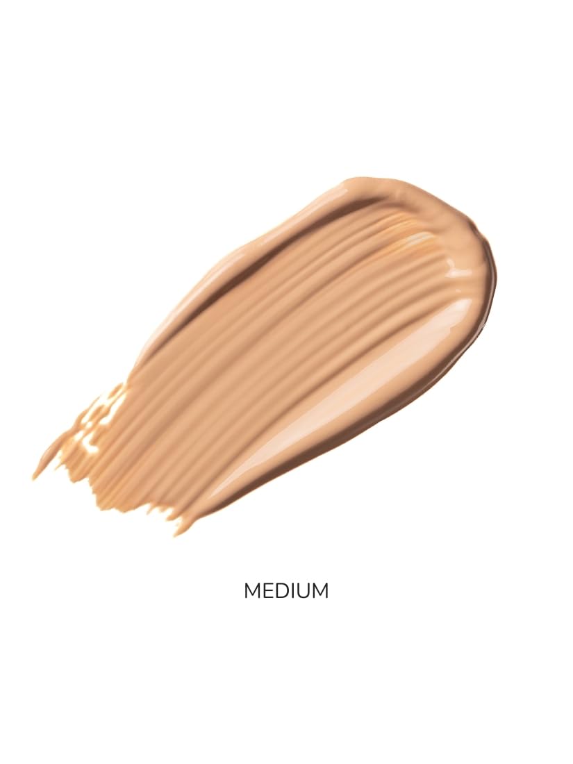 Emani HD Corrective Liquid Concealer – Full Coverage with Vitamin C & Hyaluronic Acid (Medium)