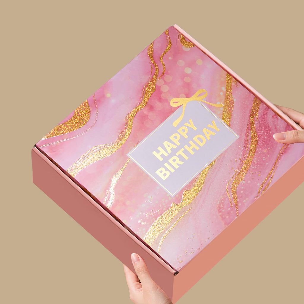 EMBERWAVE Luxury Spa Gift Box for Women – Body Scrub & Bath Salt Gift Set