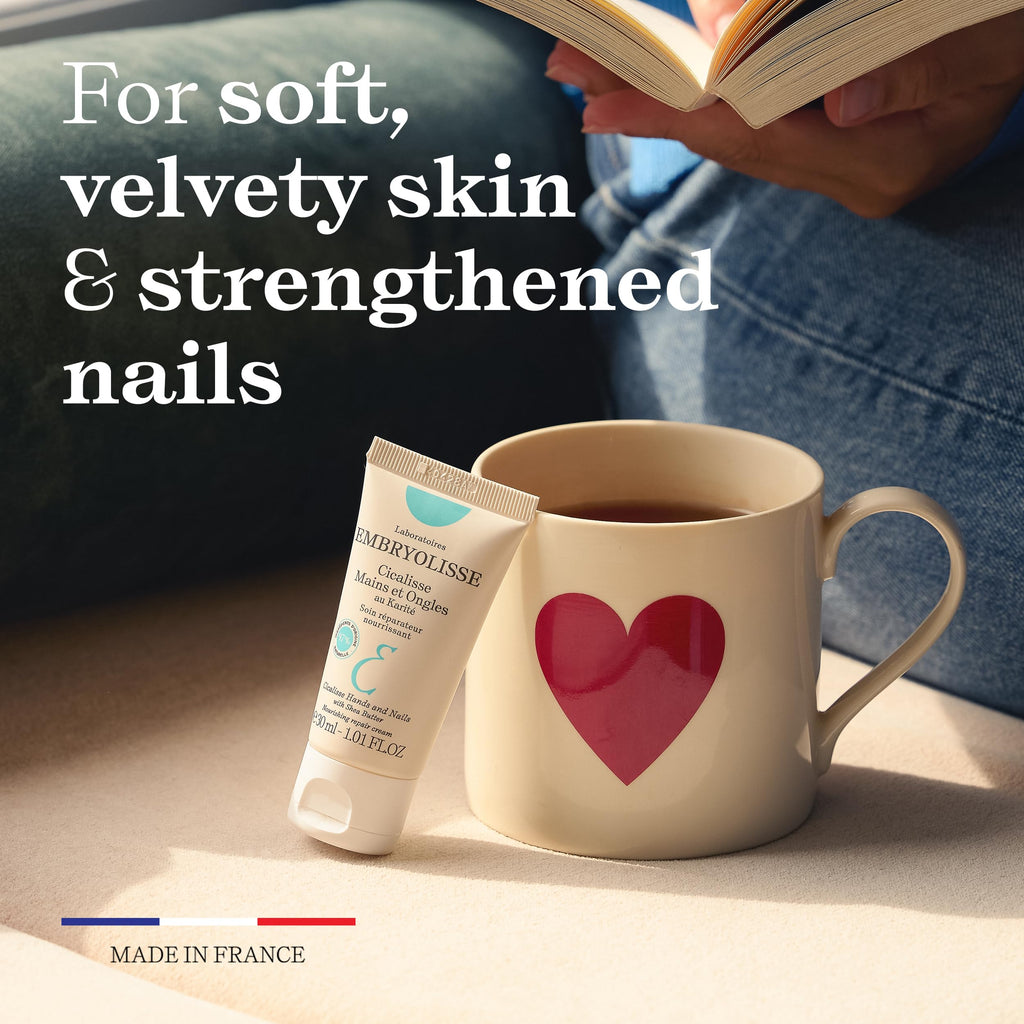 Embryolisse Cicalisse Hands and Nails Cream – Deep Hydration, Nail Support, 1.01 oz