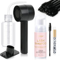 EMEDA Lash Shampoo Kit – 2.02 fl oz Lash Cleaning Kit with USB Mini Fan