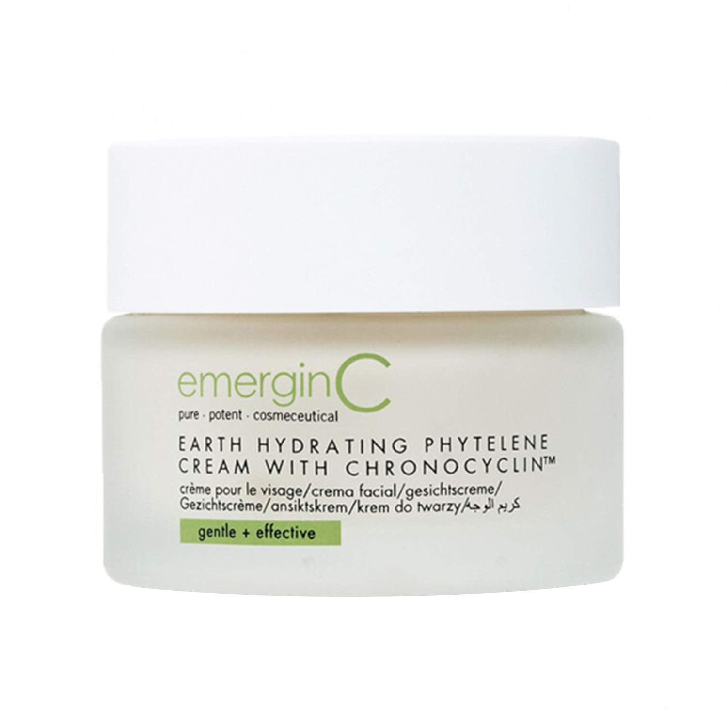 emergin C Earth Hydrating Phytelene Cream | Anti-Aging Moisturizer with Chronopeptides + Multivitamins