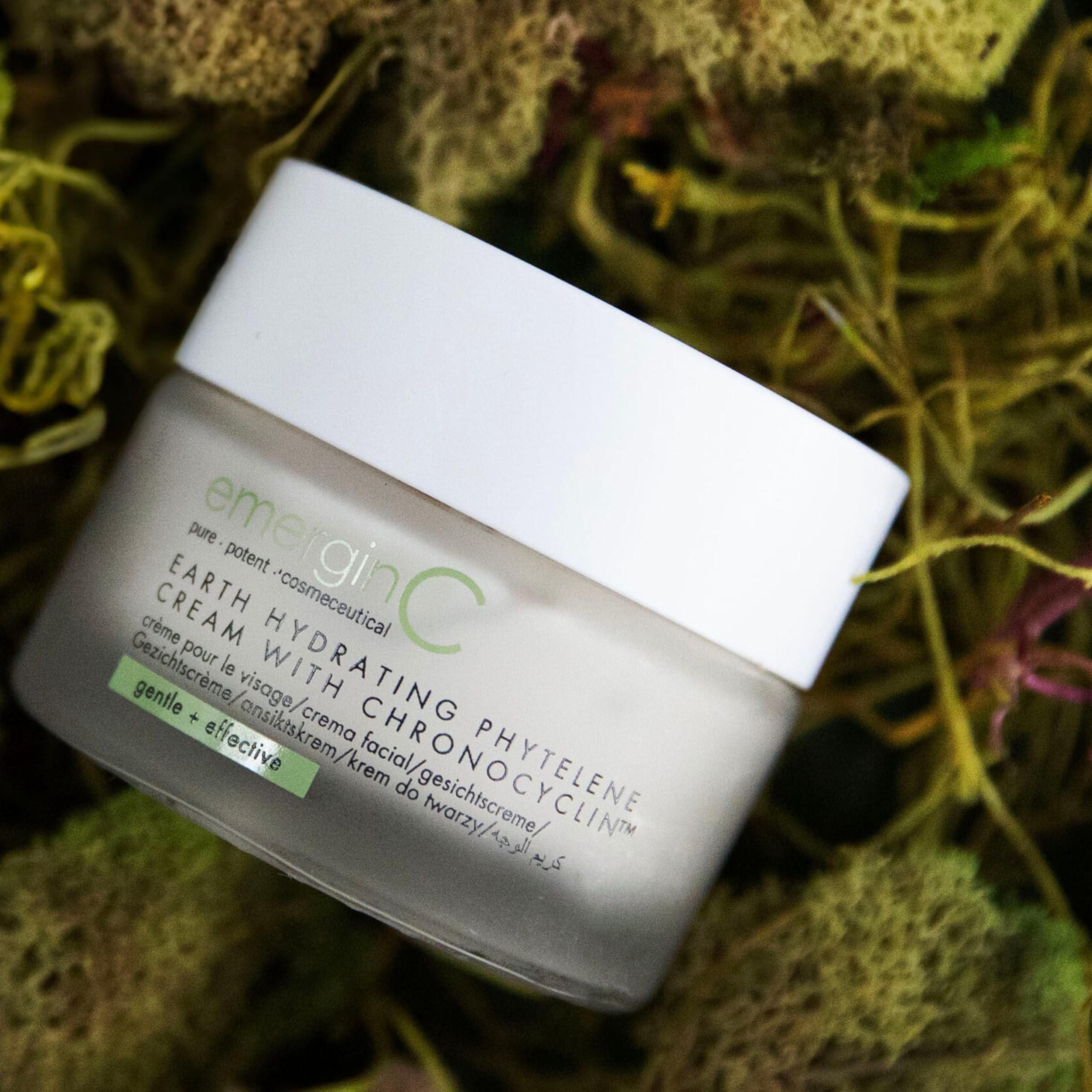 emergin C Earth Hydrating Phytelene Cream | Anti-Aging Moisturizer with Chronopeptides + Multivitamins