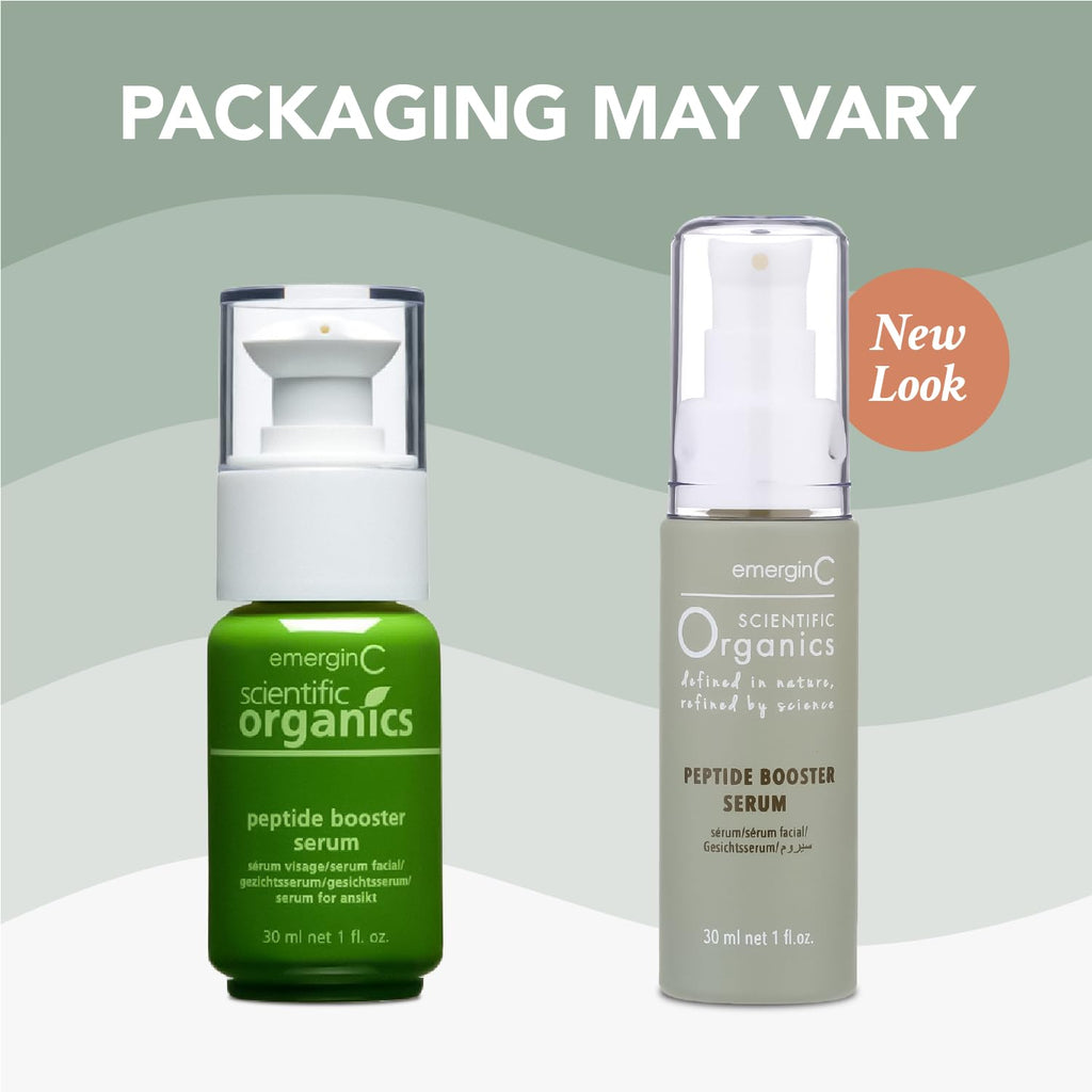 emergin C Scientific Organics Peptide Booster Serum – Hydration with Kombucha & Astaxanthin (1 oz)