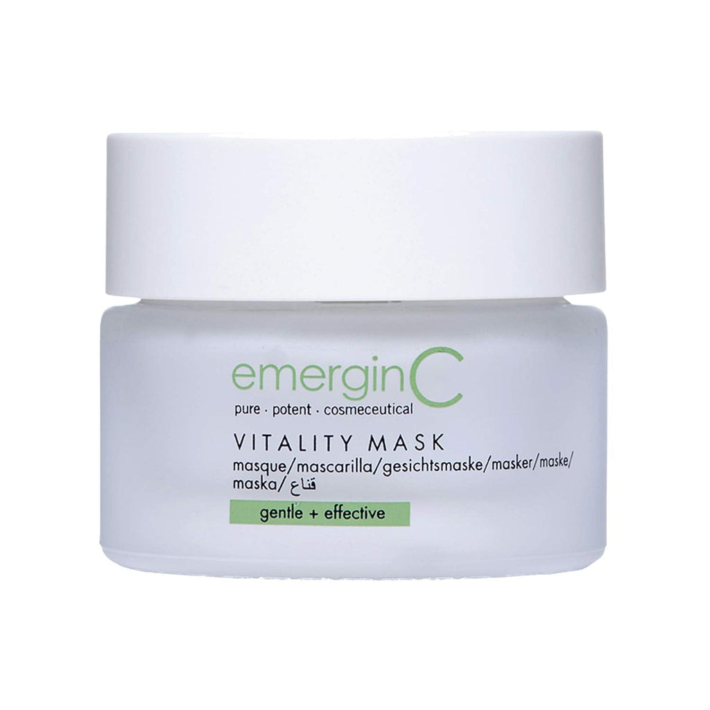 emergin C Vitality Mask — Hydrating Soothing Face Mask for Sensitive, Dry Skin