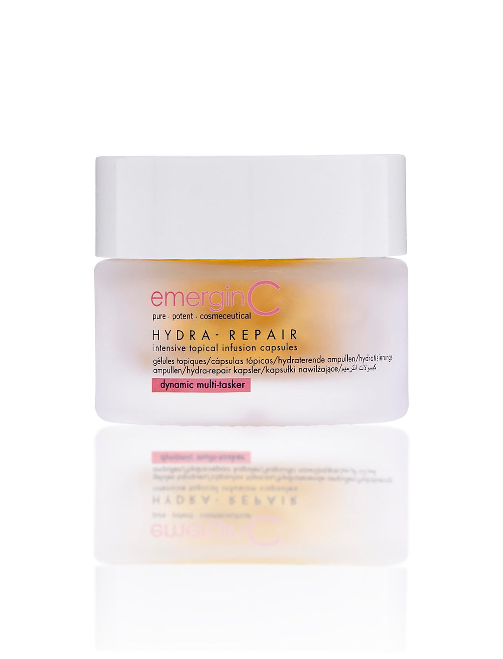 emerginC Hydra-Repair Intensive Topical Infusion Capsules – Moisturizing Face Serum with Vitamin E + Ceramides