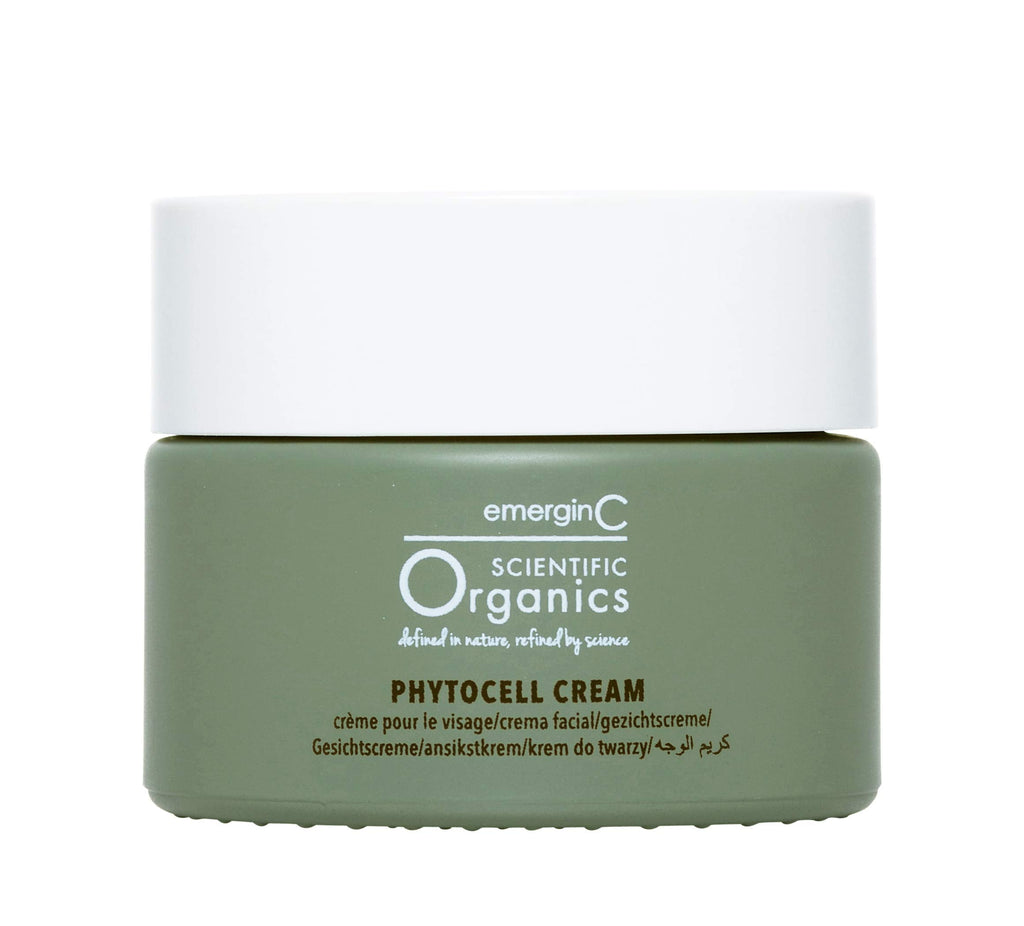 emerginC Scientific Organics Phytocell Anti-Aging Cream – Hydrating Plant Stem Cell Facial Moisturizer (50 ml)