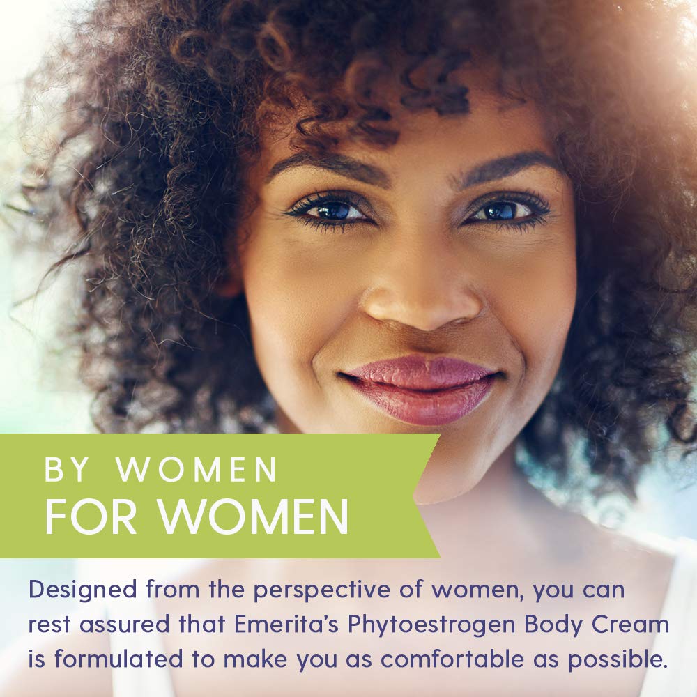 Emerita Phytoestrogen Body Cream – 2 oz | Hydrating Plant-Based Moisturizer