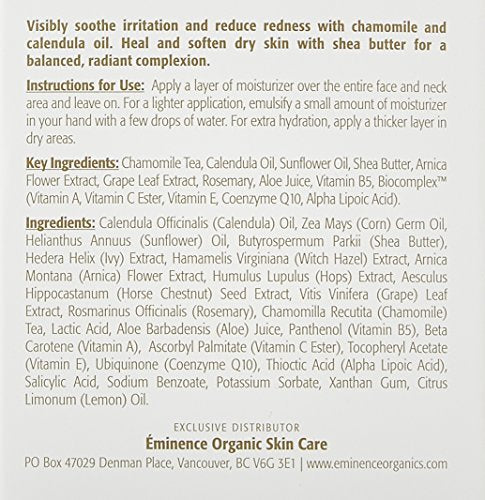 Eminence Calm Skin Moisturizer for Sensitive Skin – Chamomile, 2 oz | Eminence Organic Skincare