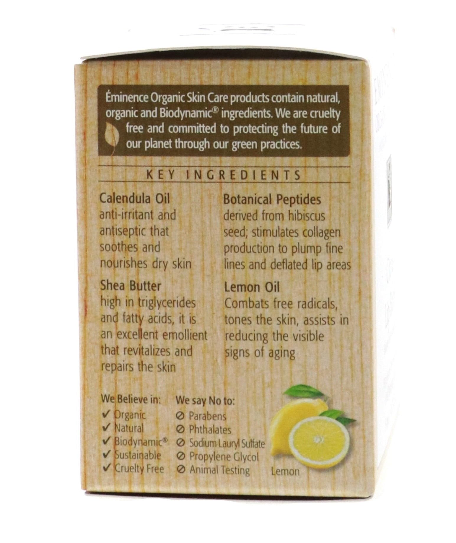 Eminence Organic Citrus Lip Balm – Petroleum-Free Hydration (0.27 oz)