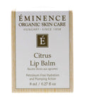 Eminence Organic Citrus Lip Balm – Petroleum-Free Hydration (0.27 oz)
