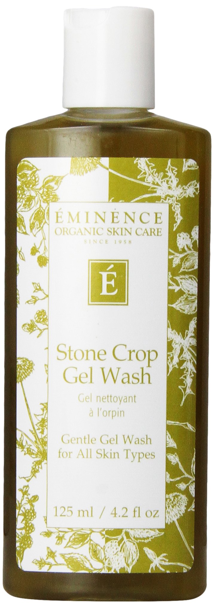 Eminence Stone Crop Gel Wash – Gentle Facial Cleanser, 4.2 oz | All Skin Types