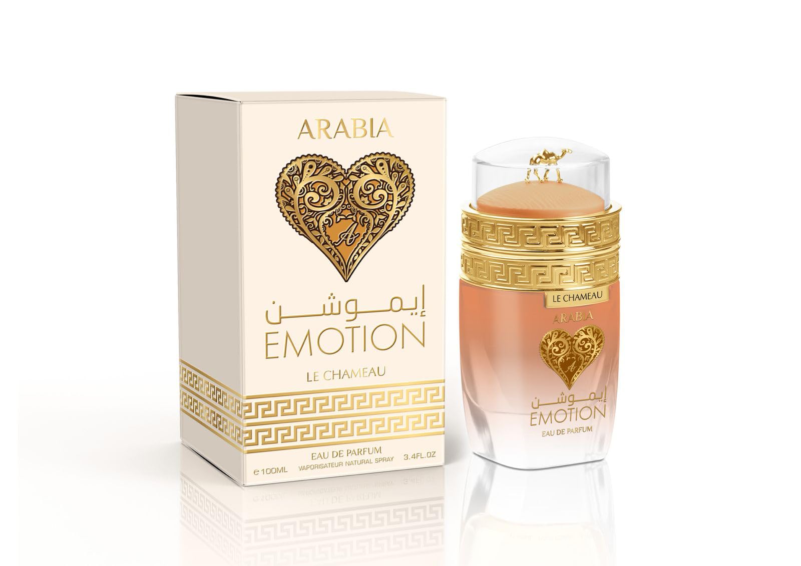 Emper Arabia Emotion for Women – 100ml Candied Lemon, Panacotta, Vanilla