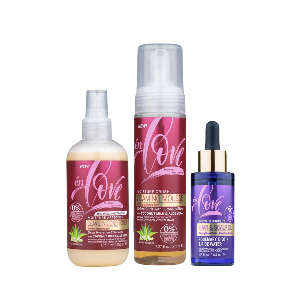 én Love Growth Goddess Hair & Scalp Oil – Rosemary, Biotin, Organic Rice Water & Jamaican Black Castor Oil (1.5oz)