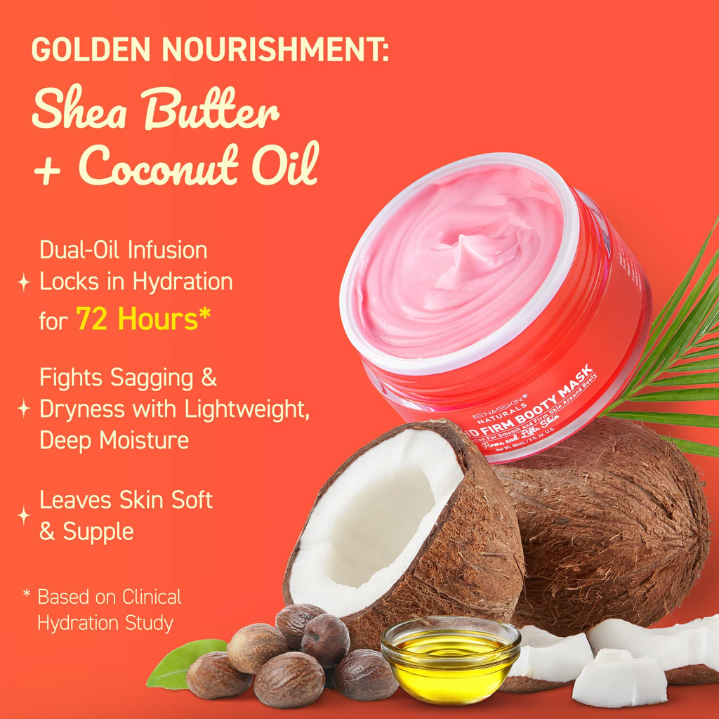 Enaskin Naturals Anti-Cellulite Cream: 3D Thermal Tightening & 72-Hour Moisture