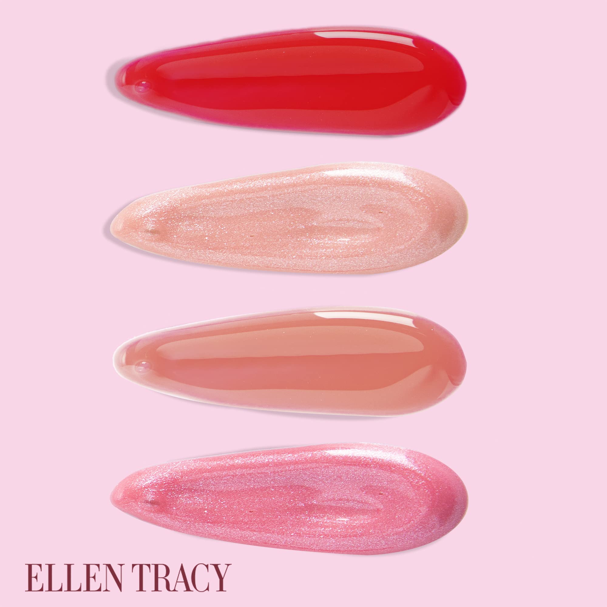 Enchante Ellen Tracy Lip Gloss Collection - 5-Piece Shimmer Gloss Set