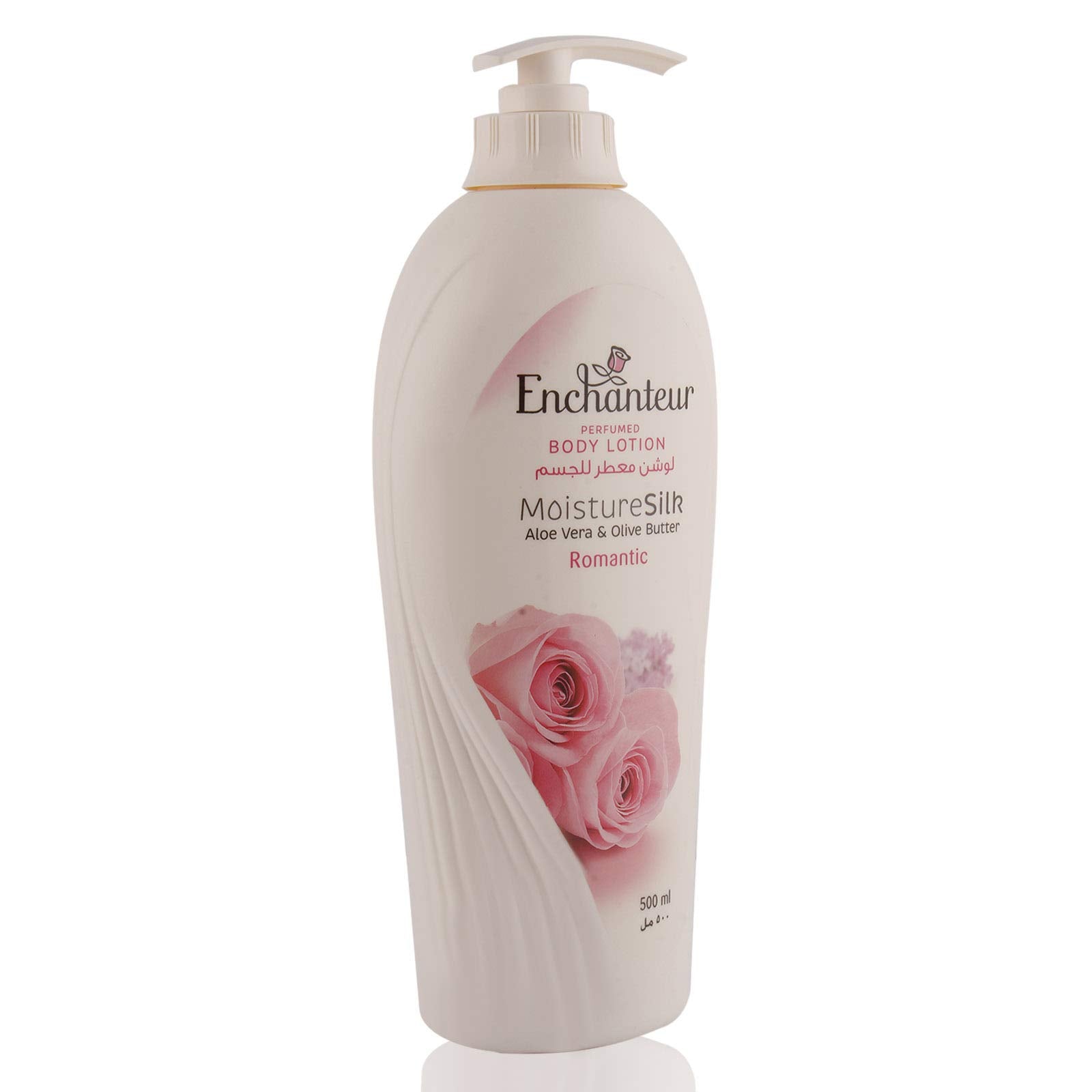 Enchanteur Perfumed Body Lotion – Aloe Vera & Olive Butter, Romantic 500ml