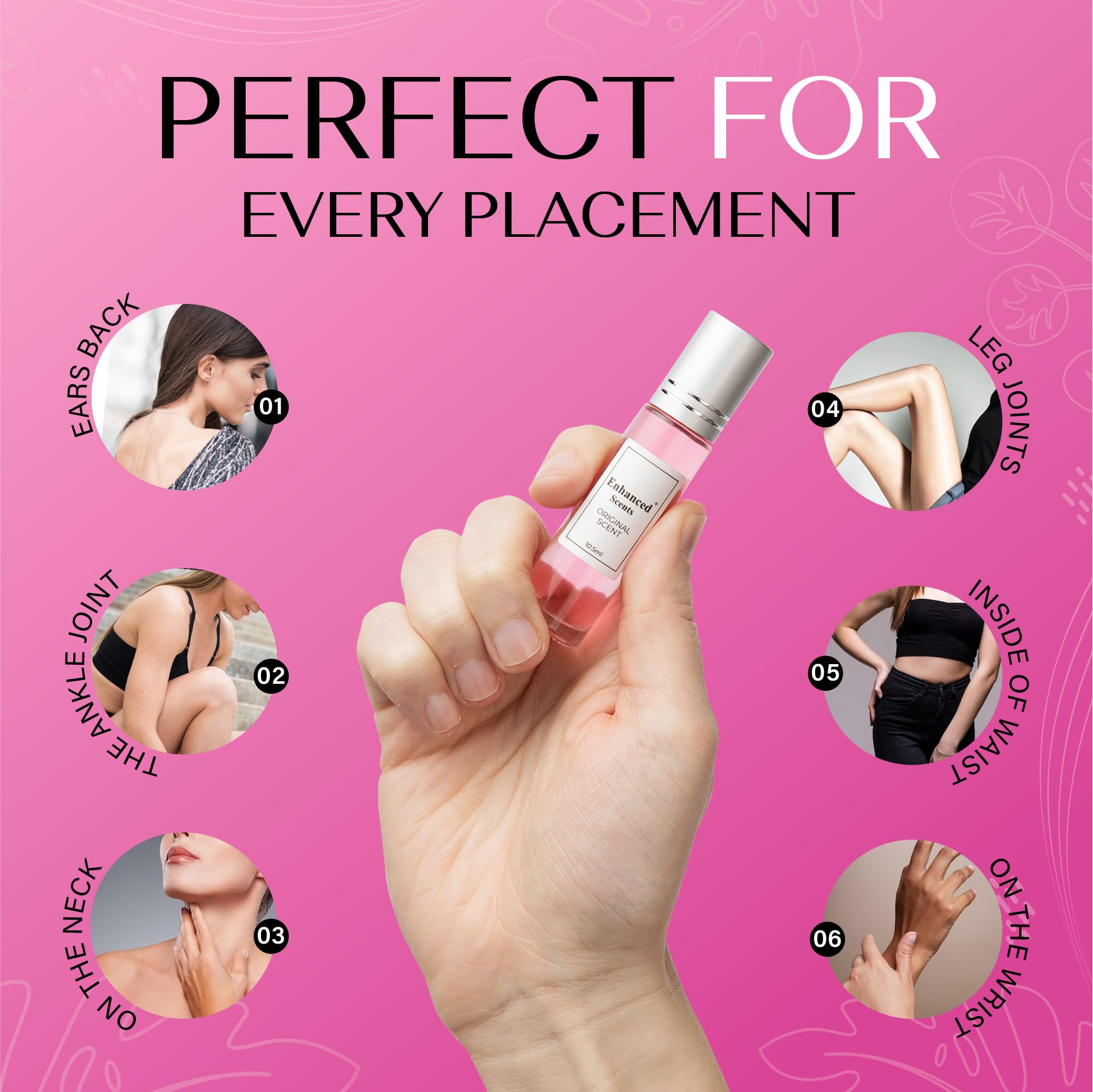Enhanced Scents Alloura Roll-On Perfume for Women | Long-Lasting Original Scent