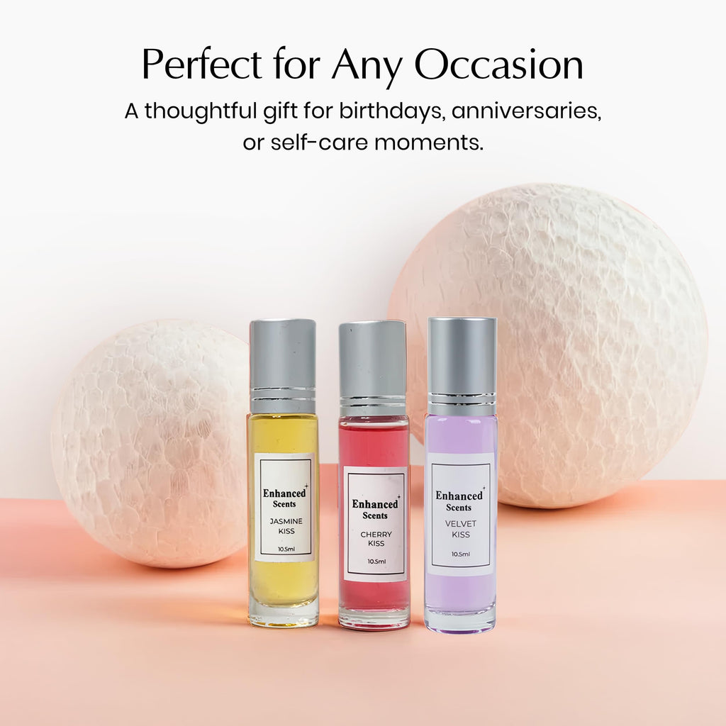 Enhanced Scents Cherry Kiss Pheromone Perfume for Women – Cherry Vanilla & Peony