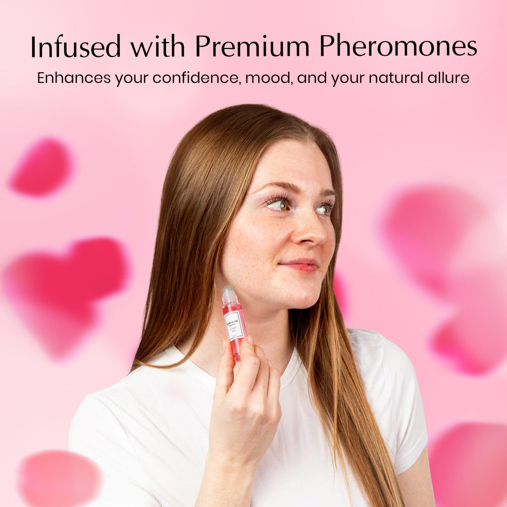 Enhanced Scents Cherry Kiss Pheromone Perfume for Women – Cherry Vanilla & Peony