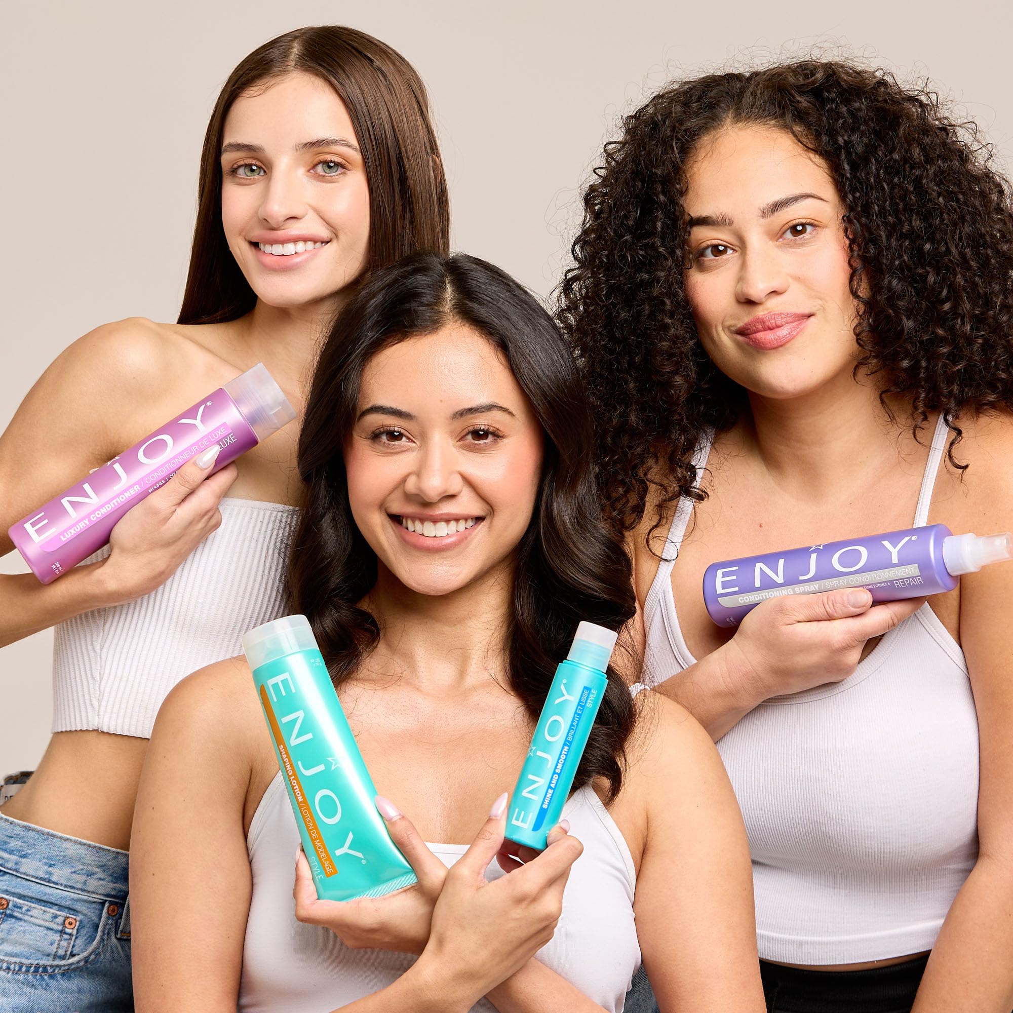 Enjoy Hair Care Balancing Shampoo, Sulfate Free for Color Treated Hair — 33.8 Fl Oz