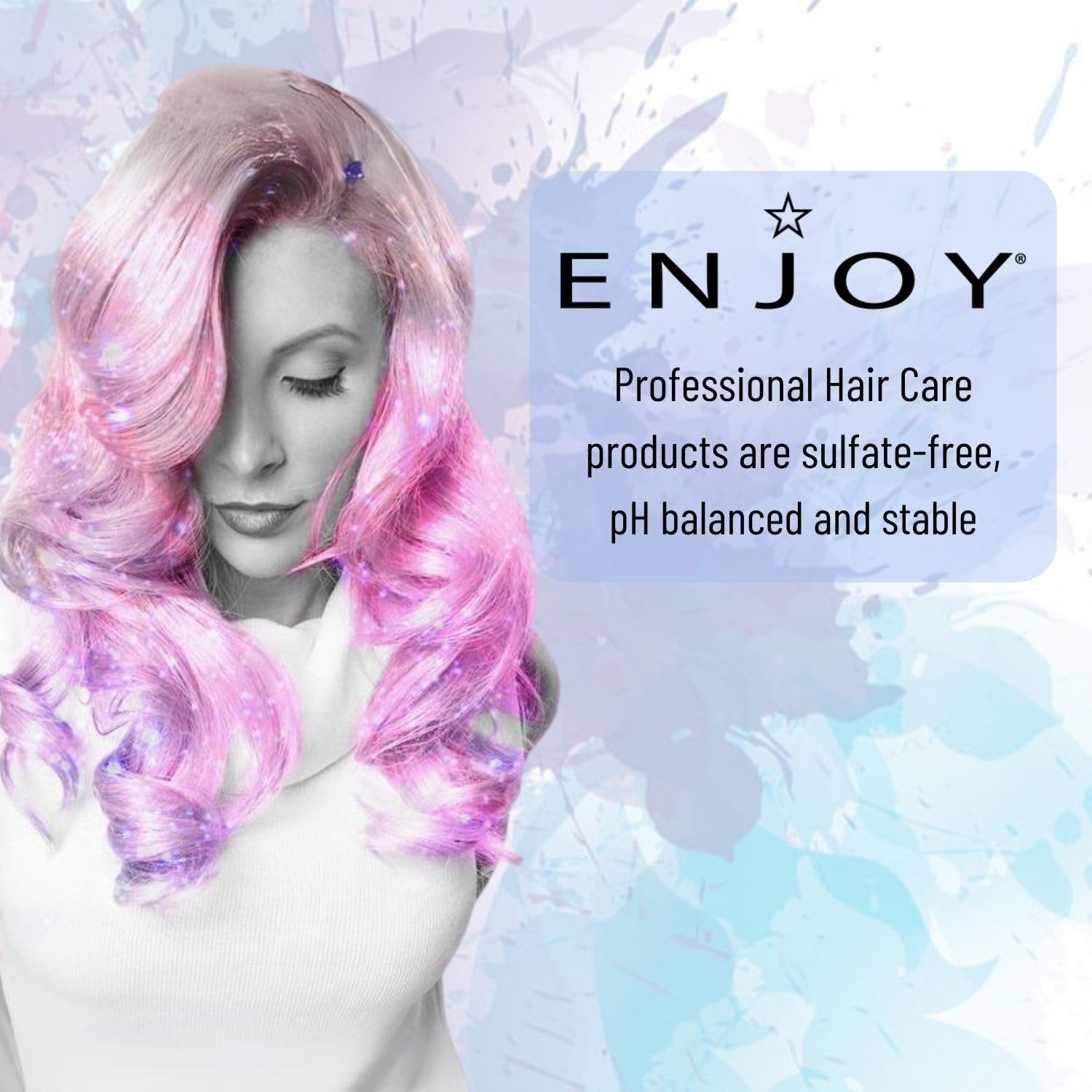 ENJOY Hair Care Super Hydrate Conditioner — Sulfate-Free, Gluten-Free, Paraben-Free for Damaged & Curly Hair | 10.1 fl oz