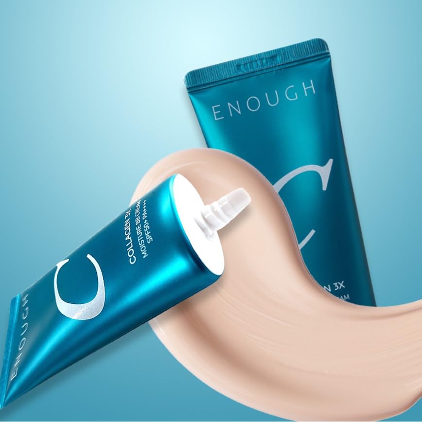 Enough Collagen 3X Moisture BB Cream SPF50 - Full Coverage Tinted Moisturizer (1.76 oz)