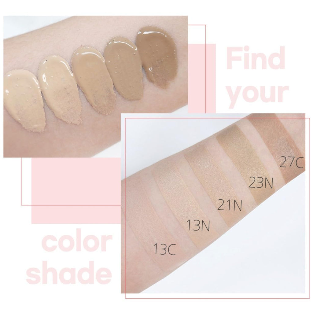 Enough Collagen 3X Moisture Foundation SPF 15 – Full Coverage Korean Tinted Moisturizer in Natural Beige #23N (3.38 fl oz)