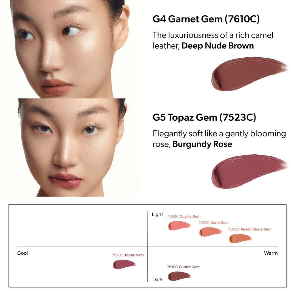 Entropy Charm Tint Blurry Line – Soft, Hydrating Lip Tint in G5 Topaz Gem | ENTROPY MAKE UP