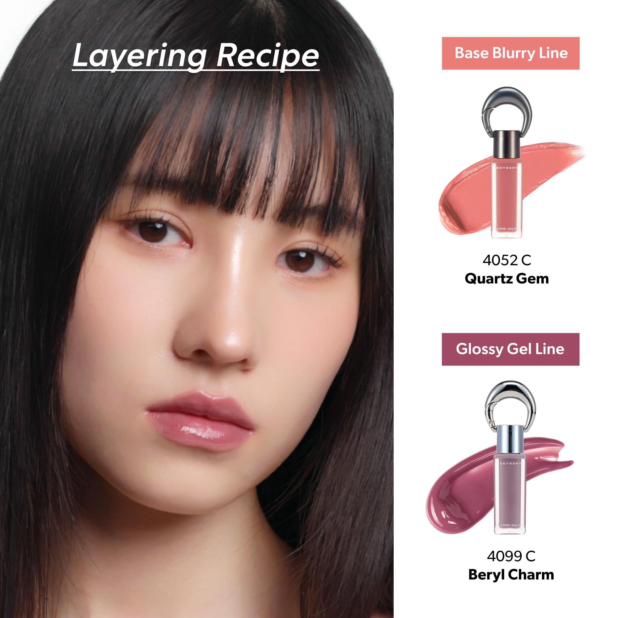 Entropy Charm Tint Blurry Line – Soft, Hydrating Lip Tint in G5 Topaz Gem | ENTROPY MAKE UP