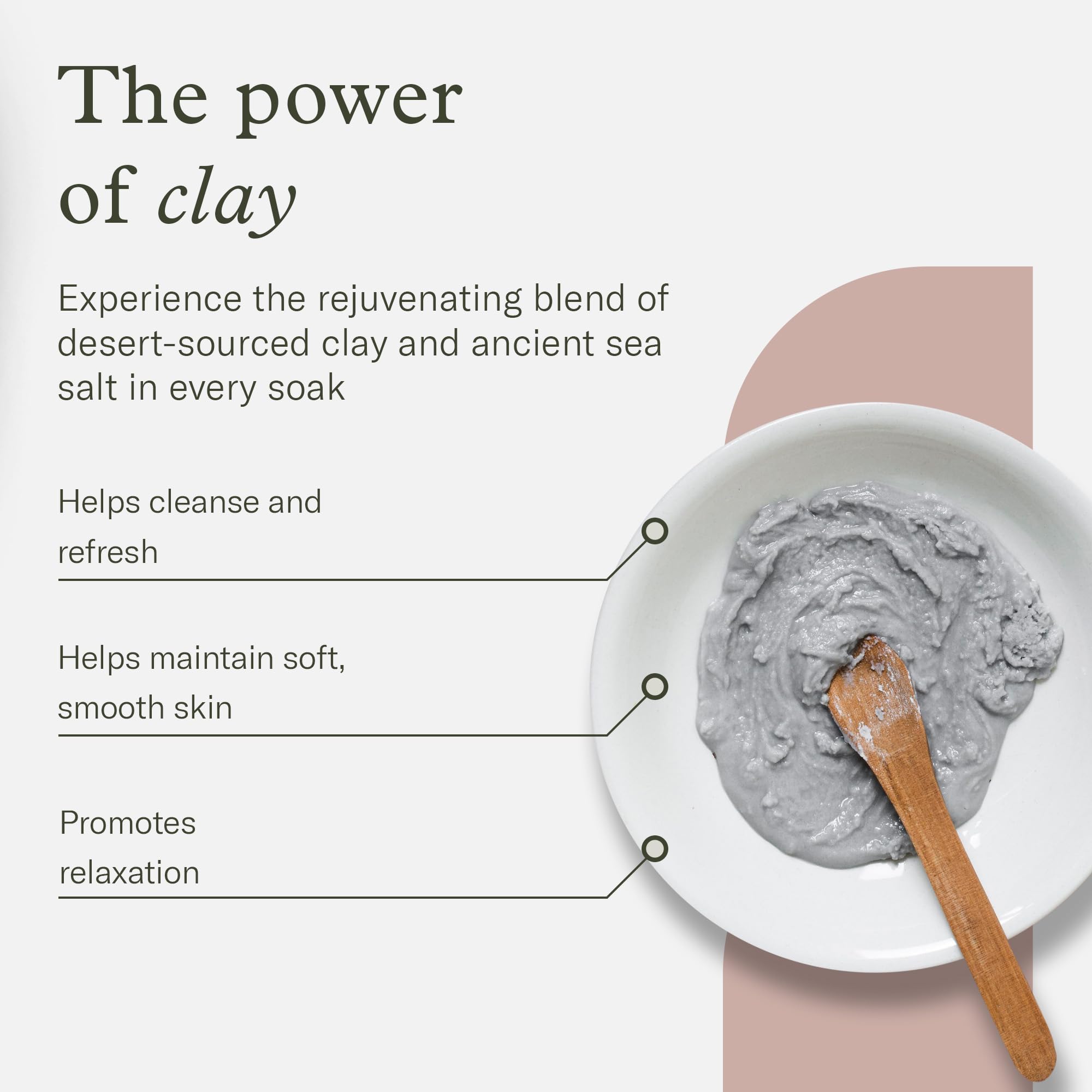 Enviromedica Magnetic Bentonite Clay Bath – 500g with Himalayan Salt | Purifying Bath Soak, Body & Face