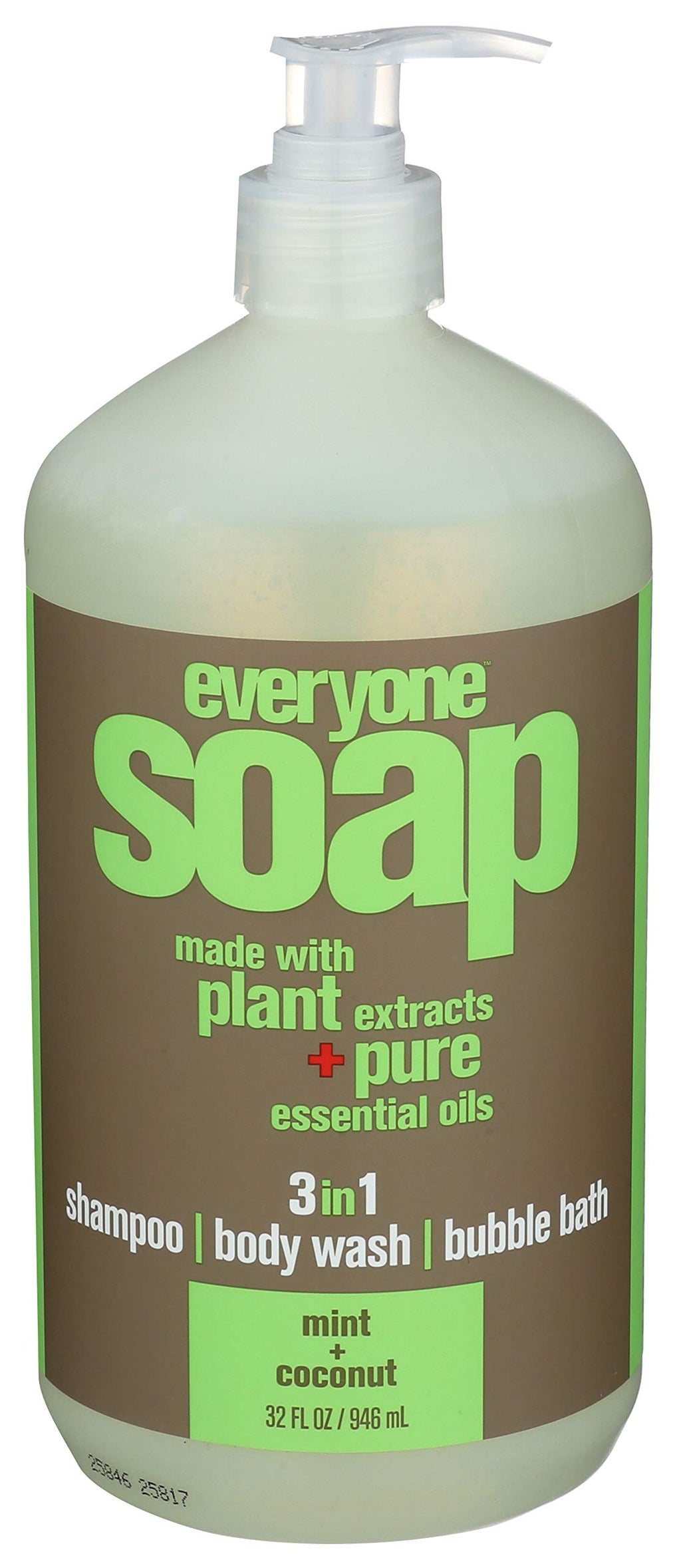 EO Natural Everyone Hand Soap – Mint and Coconut, 32 oz